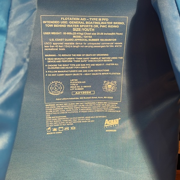 Oceans Infant Life Jacket - Picture 4 of 4